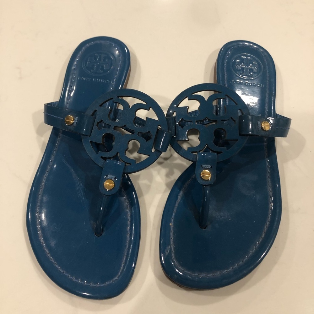 Blue Tory Burch Miller Sandals